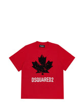 DSQUARED2 T-Shirt Dsquared D2T1175U Slouch Fit Rosso Rosso